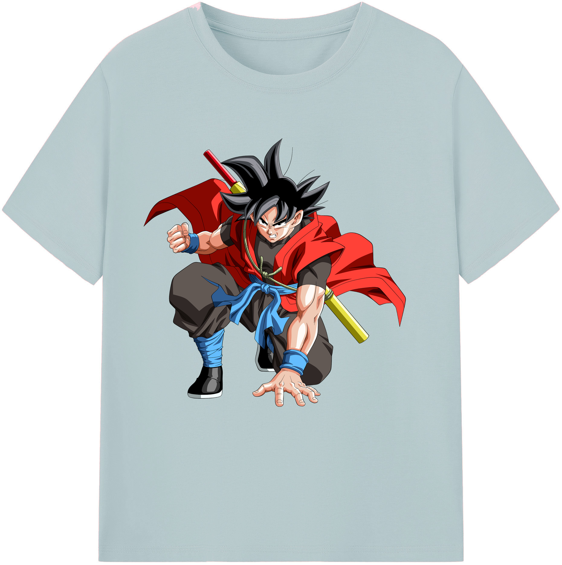 （画像用） ドラゴンボール 孫悟空（そん ごくう）Son Goku カカロット DRAGON BALL Kakarotto 綿100％半袖Tシャツ（フロントプリント）